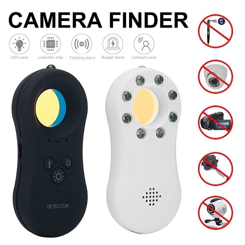 Anti Stealing Camera Detection Equipment Audible and Visual Alarm Hotel Travel Room Anti Surveillance Camera Infrared Detector