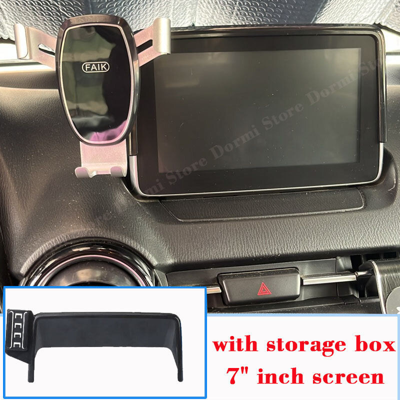 Car Mount for Mazda CX-3 CX3 Sport DK 2016~2022 Screen Mobile Phone Holder GPS Bracket Smartphone Gravity Stand Auto Accessories