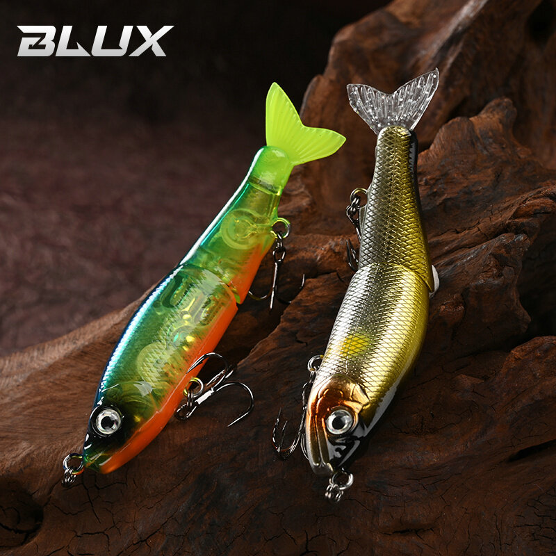 BLUX JACK CLAW 70S Joint Swimbait 70mm 4.6g Sinking Minnow Wobbler Fishing Lure artificiale Hard Bait per luccio Bass Trout