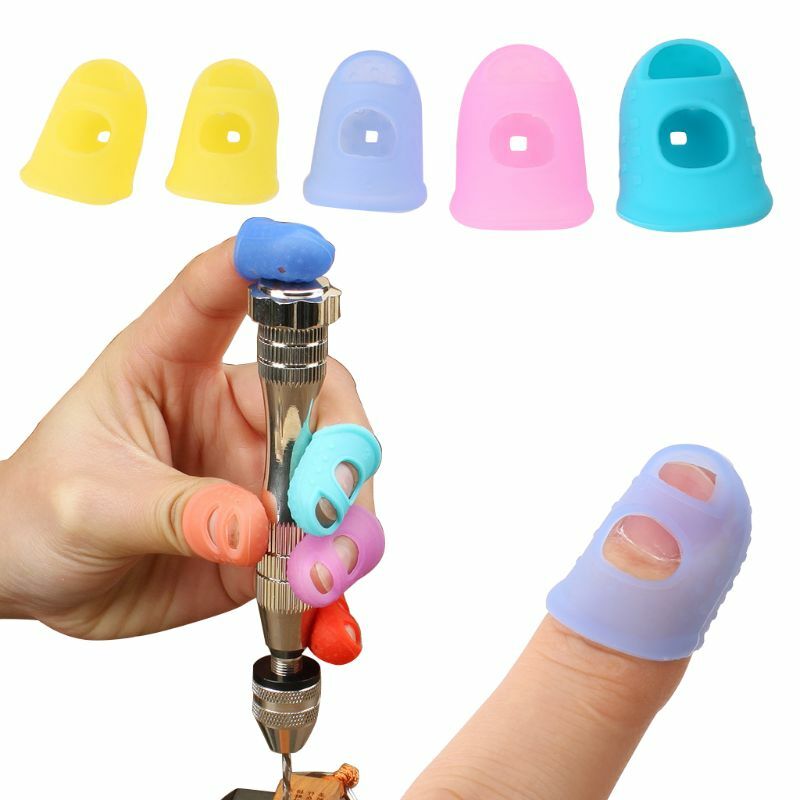 Силиконовый изоляционный чехол для пальцев для 3D-печати, рукав для ручки, чехол, термозащита, противоскользящий