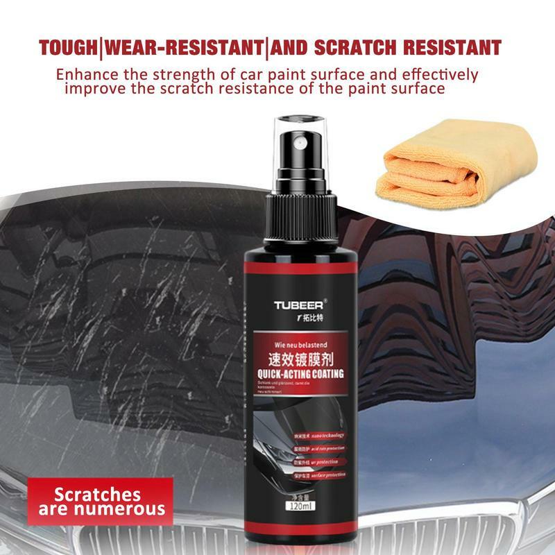 Car Caoting Agent Auto Exterior Fouling Coating Ceramic Spray Anti Rain Paint Care Car Polishing Agent Liquid Detailing Spray
