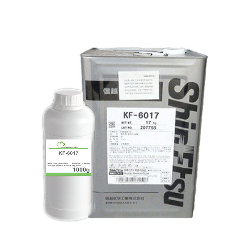 Matéria prima cosmética para cuidados com a pele, emulsivo do óleo-em-água do silicone, venda quente, KF-6017