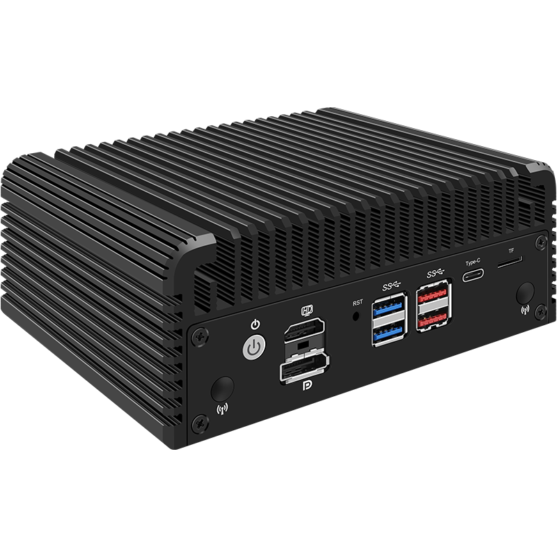 Proxmox-enrutador suave de 12ª generación, Alder Lake 2,5G, Intel i7-1265U/i5-1235U/8505 6x, i226-V Sin ventilador, Mini PC Firewall, dispositivo