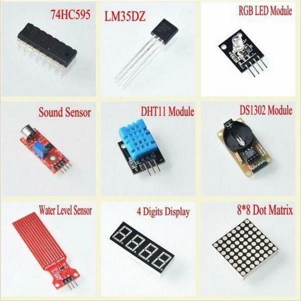 RFID 학습 스위트 키트 LCD 1602 업그레이드 고급 버전 스타터 키트, 아두이노 UNO R3 용, 오픈 소스 프로그래밍 가능 로봇 DIY 키트