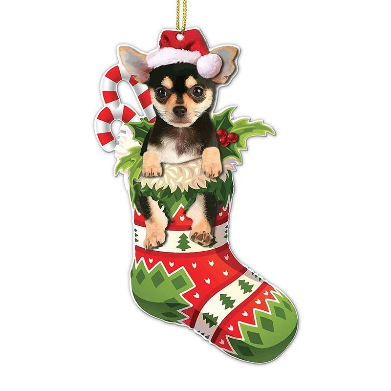 Boneka Elf Natal, hiasan gantung pohon Natal Q3W3 untuk rumah dekorasi Tahun Baru 2024