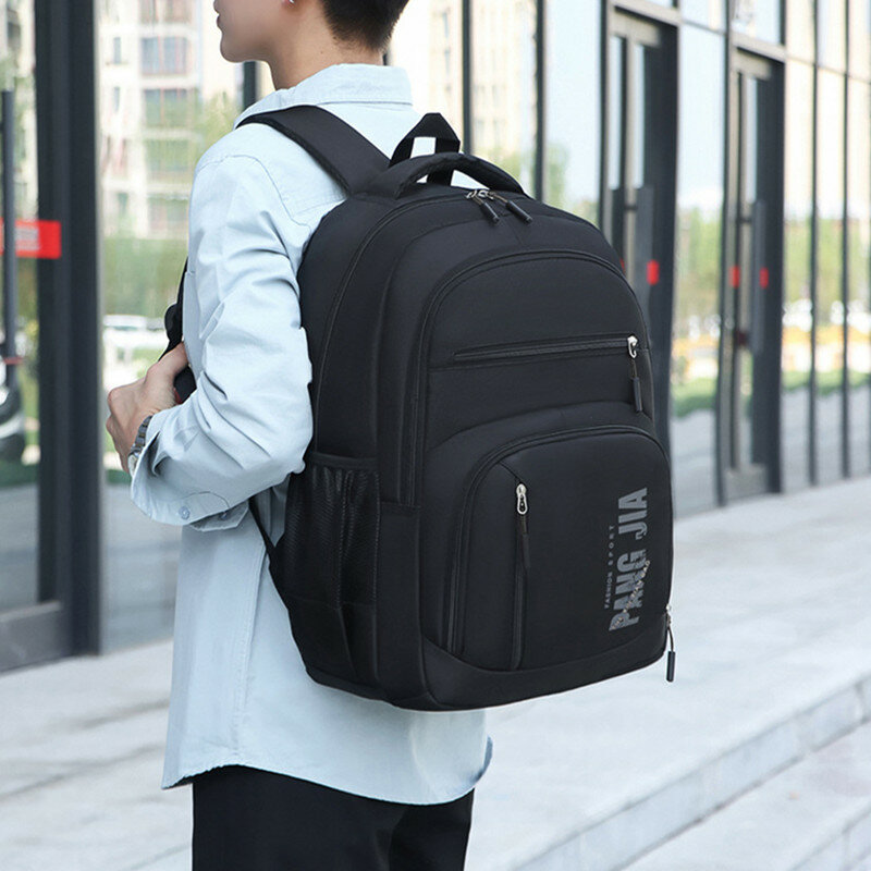 アウトドアレジャー旅行ビジネスバックパック、学生用ラップトップバッグ、新しい