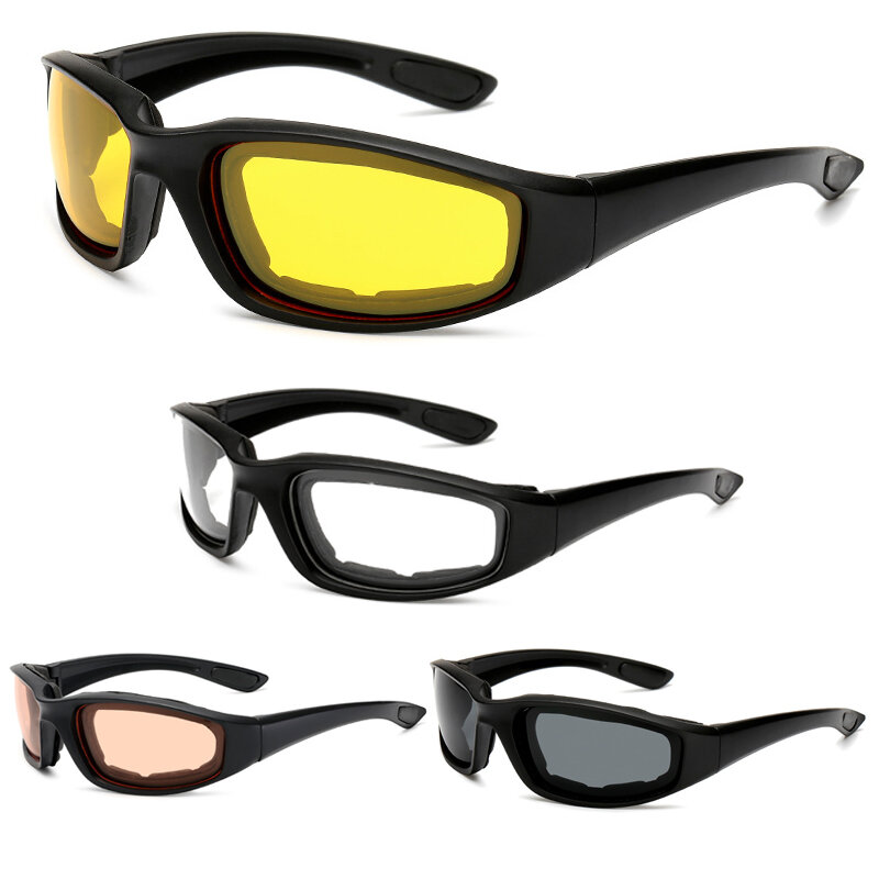 Motorcycle Glasses Bike Cycling Windproof Riding Goggles Sports New Moto Eyewear Mens Sunglasses Women UV400 Protective Eye