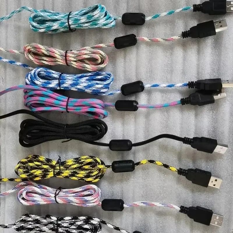Ersatz reparatur Nylon geflochtenes USB-Kabel Verlängerung kabel für glorreiche Modell o d Maus
