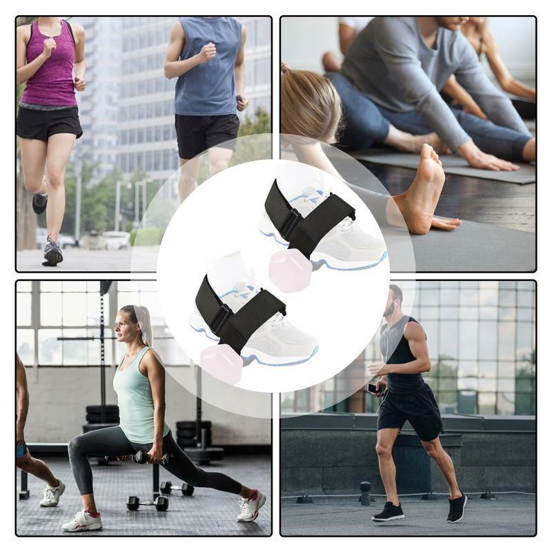 ティビリス、脚の筋肉のための調節可能なダンベルフットストラップ、足首の重みの強度、女性と男性、家族