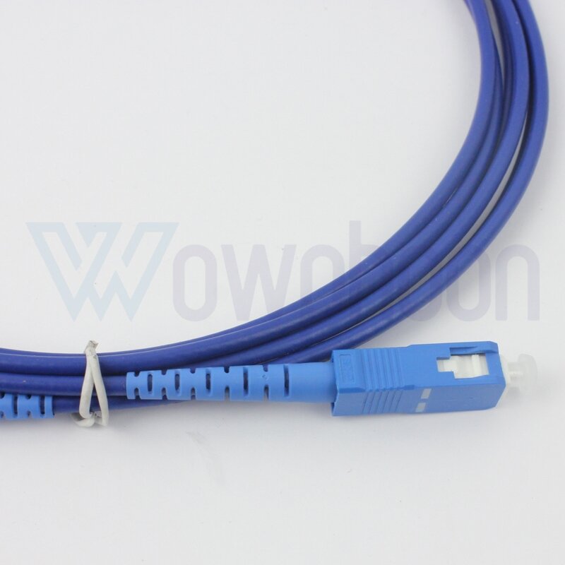 Cable de fibra óptica blindado a prueba de ratas, cable de puente SM SX, modo único, núcleo único, 3,0mm, parche de puente personalizado, 20M