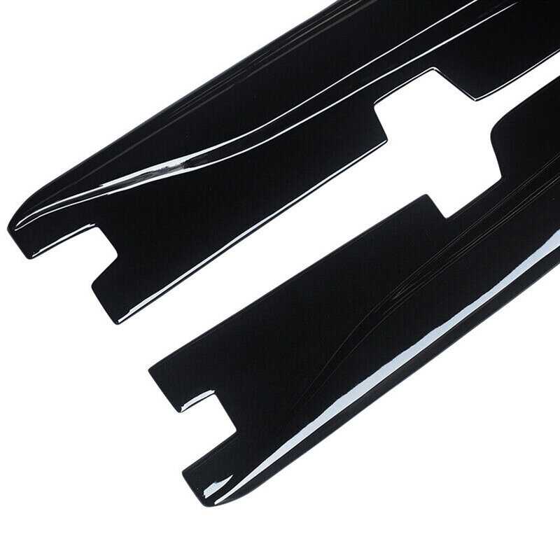 Extension de panneau à bascule noire, jupes latérales, compatible avec Chevrolet Corvette C7 2020-2023, 2020, 2021, 2022, 2023