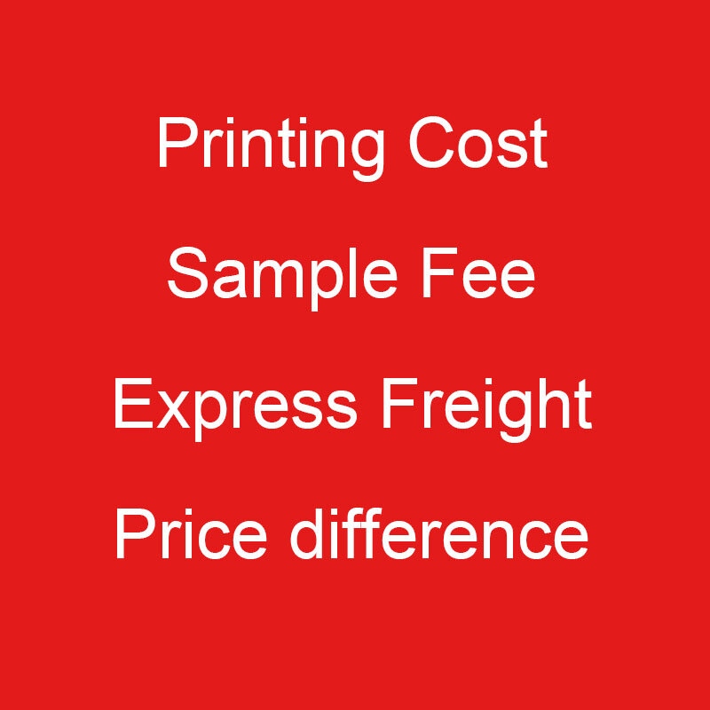 (Number) corresponds to Pay the difference in price of your order, shipping costs, sample fees, customs fees