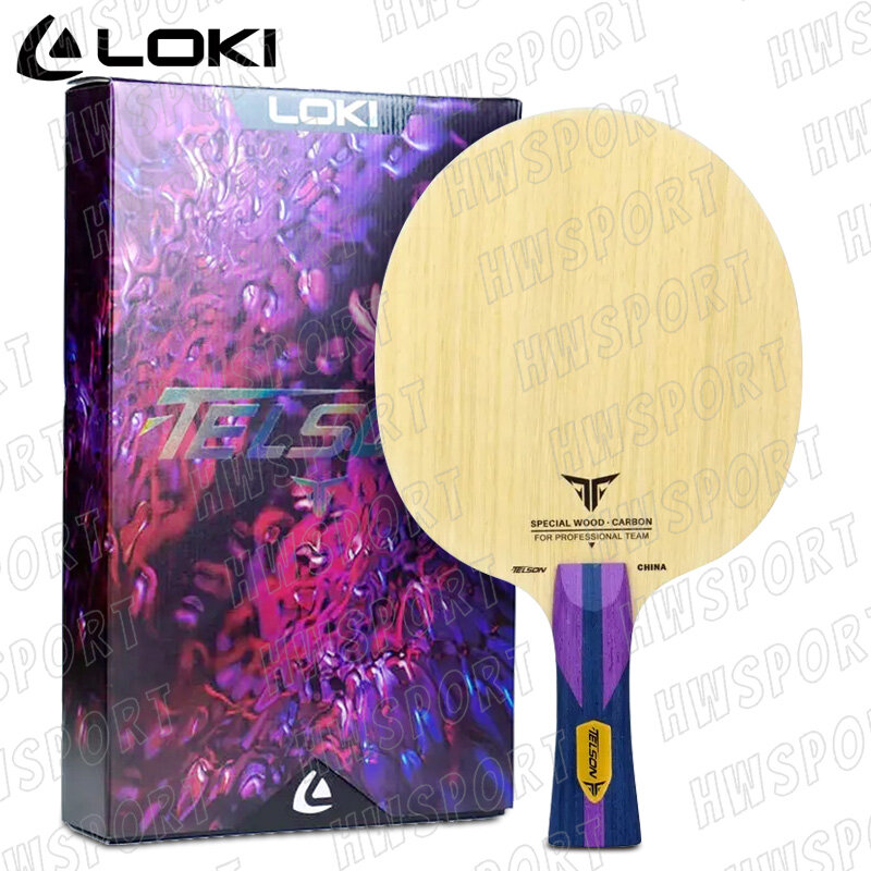 LOKI TELSON Table Tennis Blade Telson CNF China Ping Pong Blade Professional 5+2 Carbon Offensive Pingpong Base Board