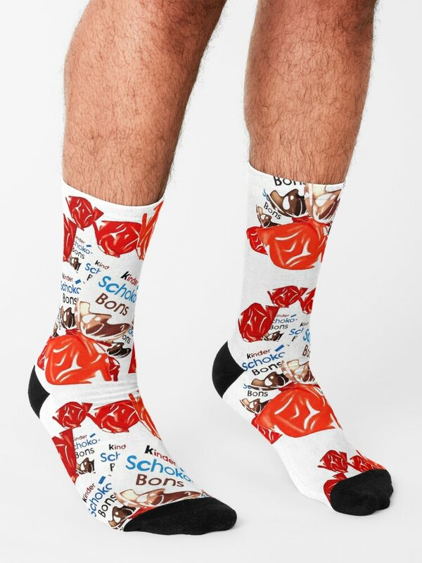 Delicious Schokobons Kinder Socks cute winter Socks Men Women's