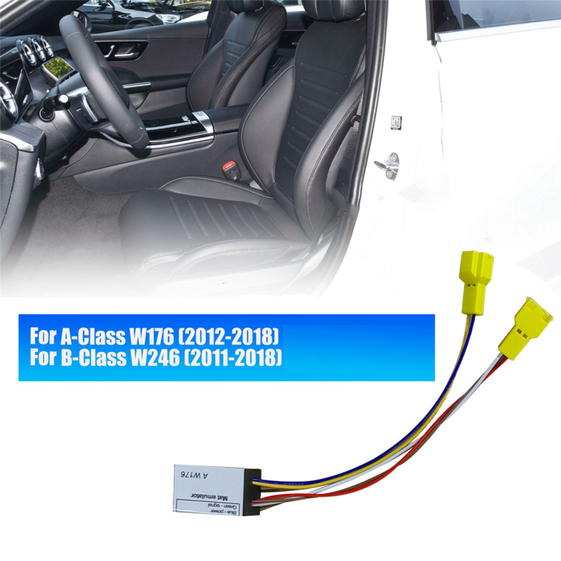 Stoelbezettingsmat Sensor Srs Emulator Bypass Voor Mercedes-Benz A B-Klasse W176 W246 2012-2018 Emulator Stoelaccessoires