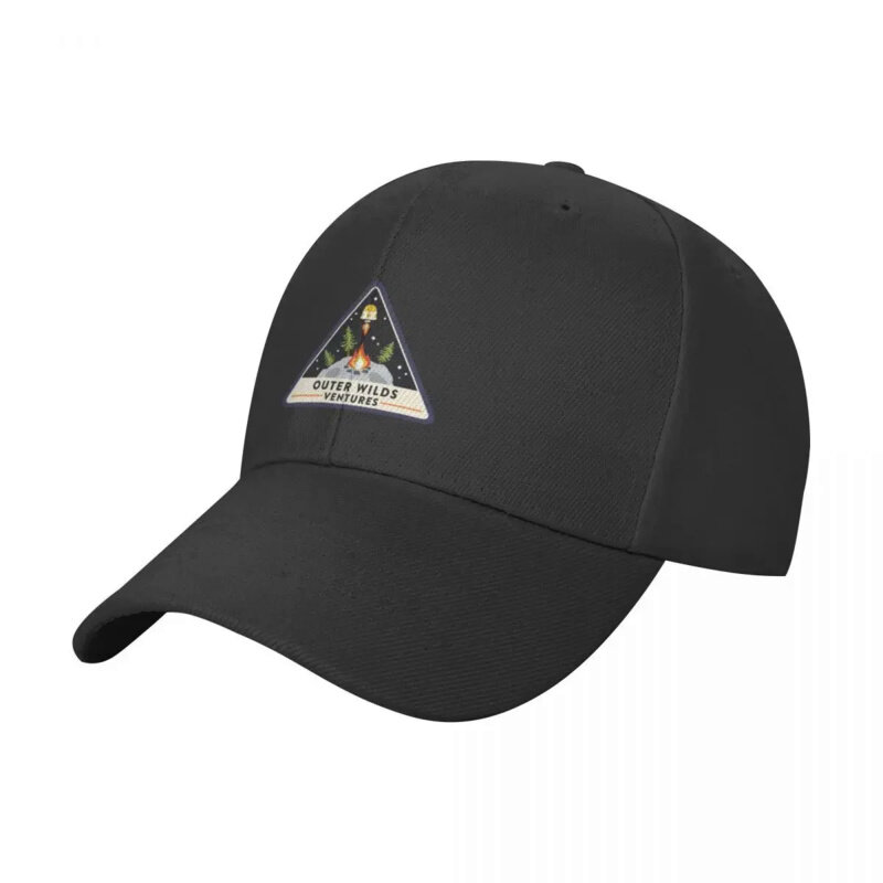 Casquette de baseball Outer Wilds Ventures pour hommes et femmes, chapeau noir, marque de luxe, designer