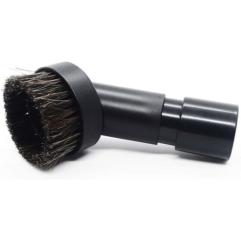 25mm Horse Hair Dust Brush With 1-1/4inch To 1-3/8inch Hose Adapter