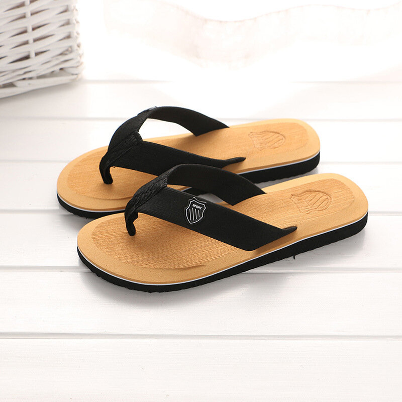 Chinelos de praia masculinos com chinelos, sandálias de tanga, sapato baixo casual antiderrapante, chinelos de casa, verão, 2022