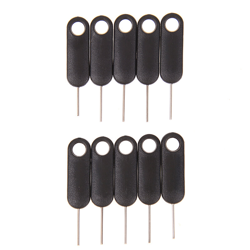 10 pcs Sim Card Tray Pin Ejector Removal Needle Universal Opener Ejector For Iphone 7 6S 6 Plus 5 For Huawei For Xiaomi