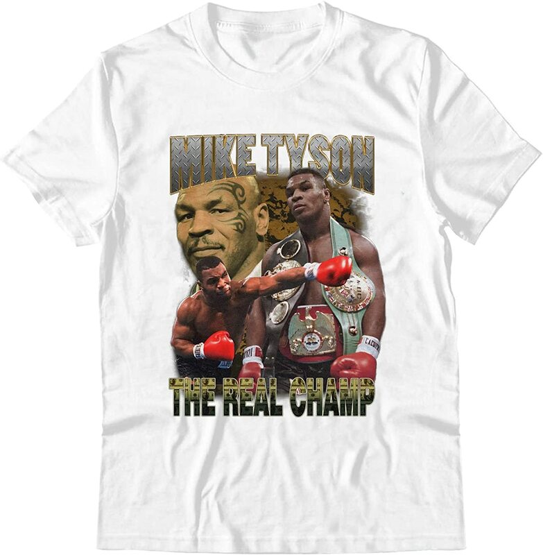 Camiseta engraçada do boxe do tyson do vintage 90t-shirt s do ferro, camisa tyson, mike para a camiseta do tyson, camiseta engraçada do boxe do t do gráfico de mike