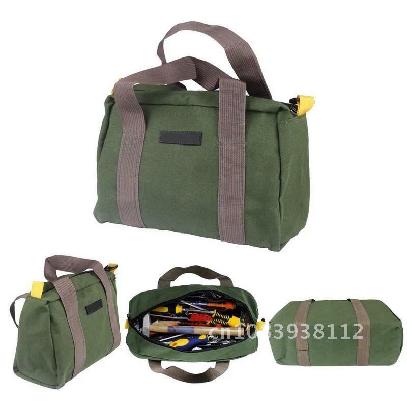 Tas alat portabel kapasitas besar untuk pria, tas tangan portabel untuk peralatan, obeng perangkat keras, kit perbaikan, tas tahan air