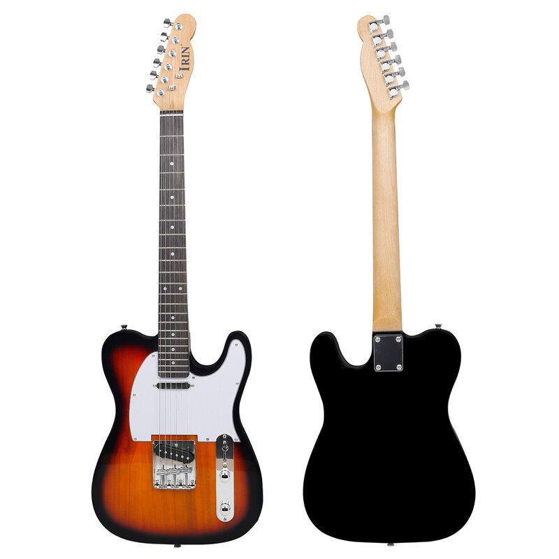 Электрическая гитара IRIN 39 дюймов, 6 струн, 22 лада, корпус из липы, гриф из клена, электрогитара с запчастями и аксессуарами для гитары Amp