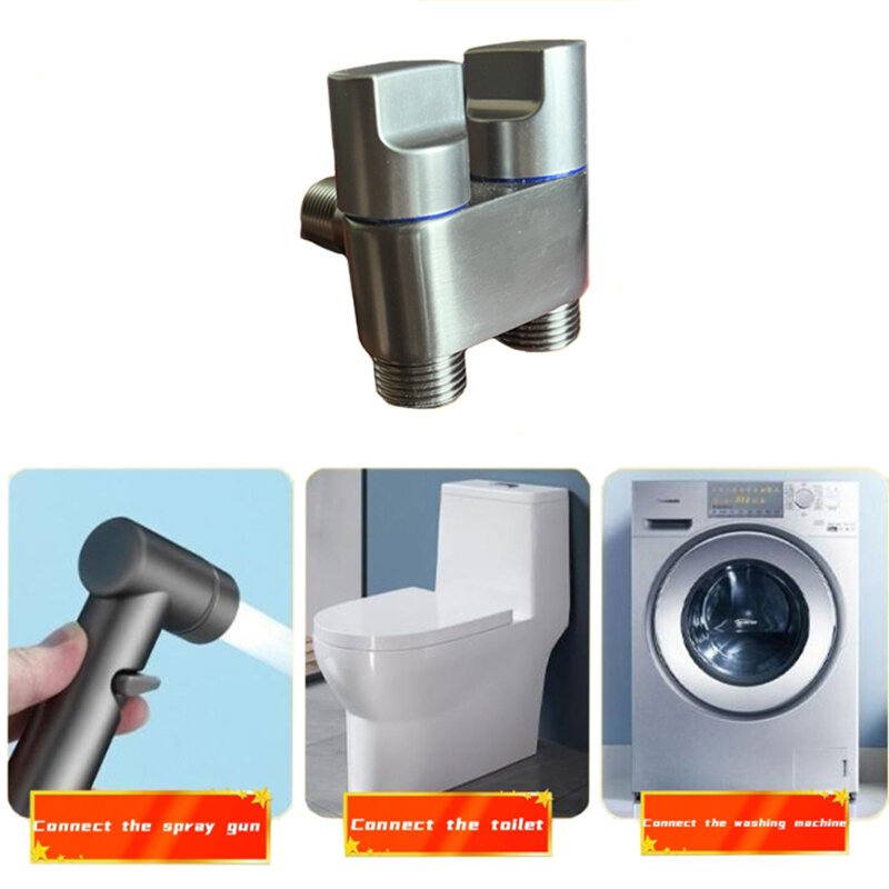 Conjunto de pulverizador de bidé con chorro de agua a alta presión, pulverizador de bidé de mano para limpieza de inodoro ducha higiénica para accesorios de baño