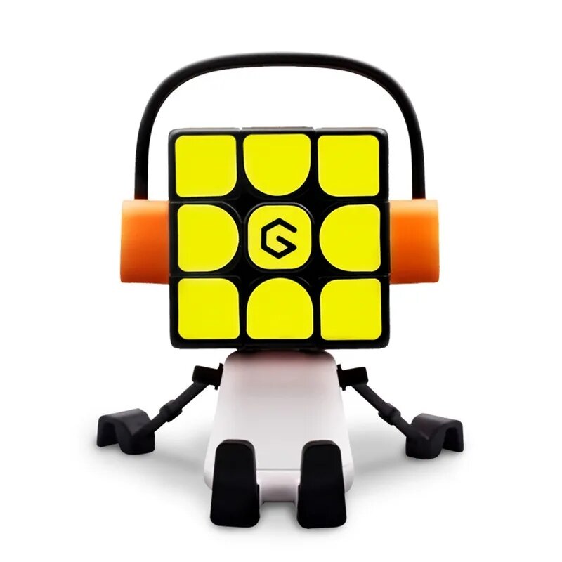 GiiKER mainan sihir anak-anak, i3SE 3x3x3 AI kubus Super cerdas aplikasi Bluetooth magnetik Puzzle sinkronisasi anak-anak