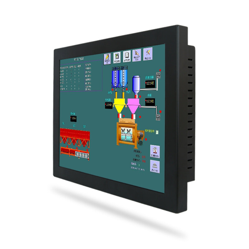 Embdded Ip65 15 inch ResistIve Touchscreen Computer Marine Industrial Linux All In One Panel Pc