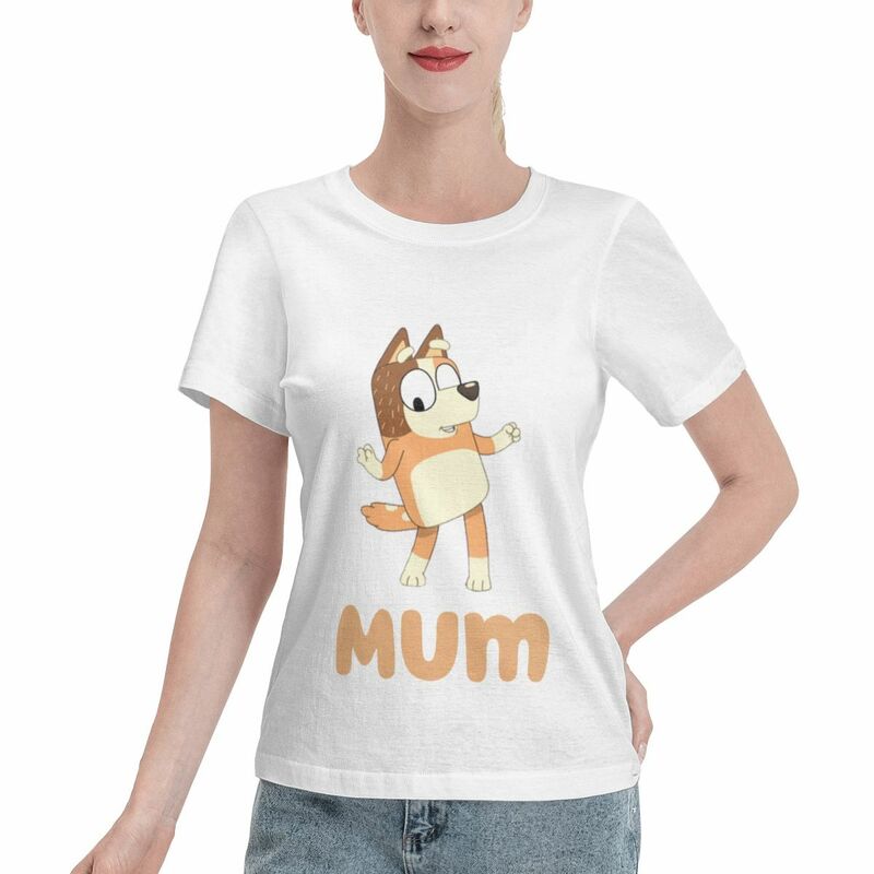 Классическая женская футболка с рисунком Чили heеще mum, винтажная одежда