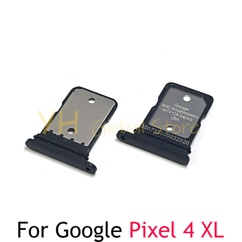 10ชิ้นสำหรับ Google Pixel 4A 4 XL 5 5A 6 Pro 7ซิมช่องเสียบบัตรที่ใส่ถาดซิมการ์ดอะไหล่ซ่อม