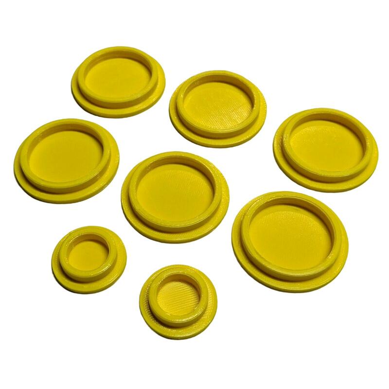 8 Pieces Fitting Covers, Loader  Cover, 25R 2025R Tractor  Loader, Replace Accessories Spare Parts