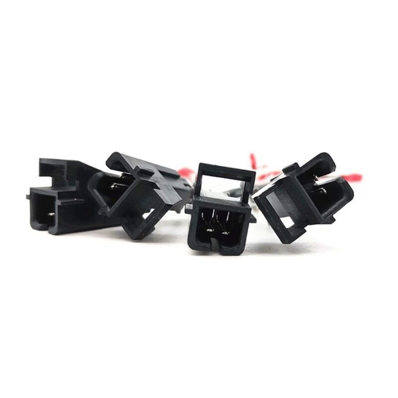 P9JC Car Interior Speaker Wiring Harness Adapter Connector Plug Replaces OEM 72-4568,4Pcs/Set Speaker Wiring