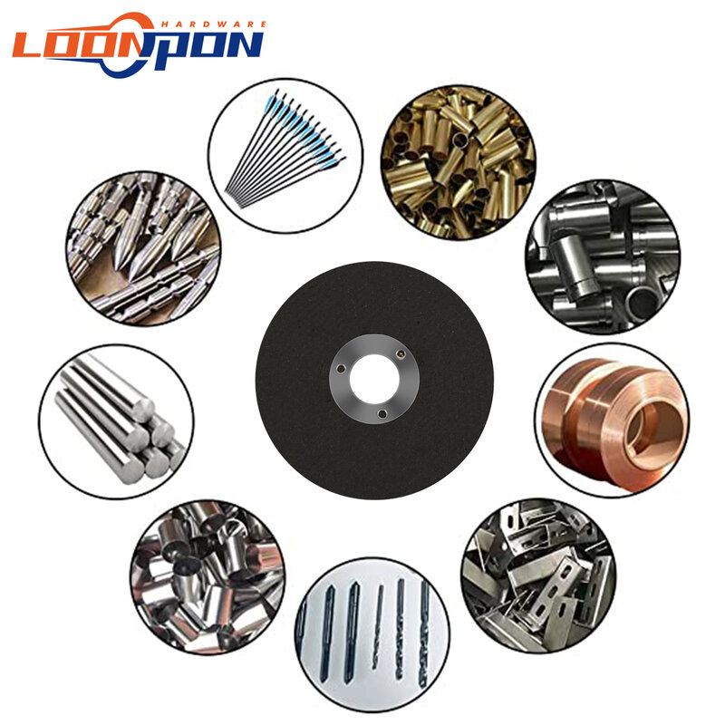 Discos de corte de resina abrasiva, herramientas de amoladora angular de Metal, 2 ", 50mm, 10 unidades