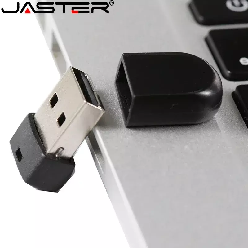 JASTER มินิโลหะ USB แฟลชไดร์ฟ Super Tiny ไดรฟ์ปากกากันน้ำที่เก็บข้อมูล USB Stick 64GB 32GB 16GB 8GB 4GB ของขวัญ Pendrive