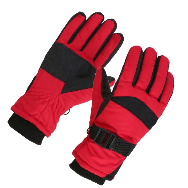 Guantes invierno versátiles, guantes aislantes resistentes viento para niños, guantes elegantes, envío directo