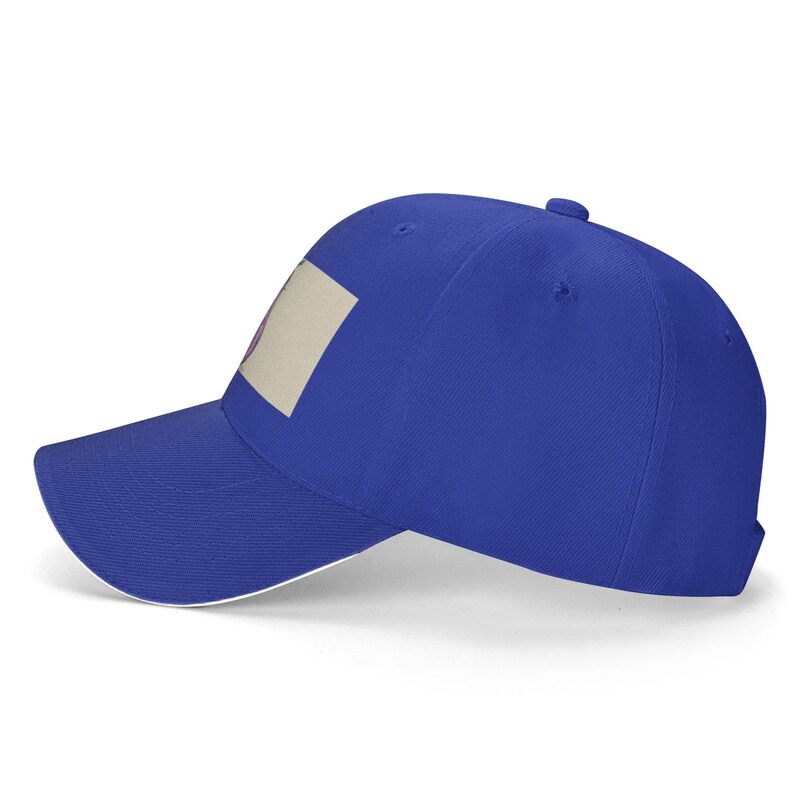 Cartoon Eggplant Print Sandwich Baseball Cap Classic Baseball Cap Adjustable Fashion Outdoor Cap Claiming Hat For Men Women