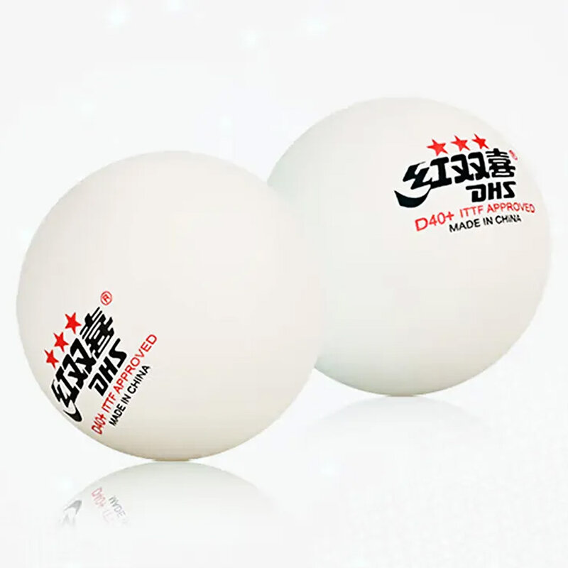 DHS D40+ DJ40+ Ping Pong Balls 3 Star ABS New Material Table Tennis Ball Special for WTT