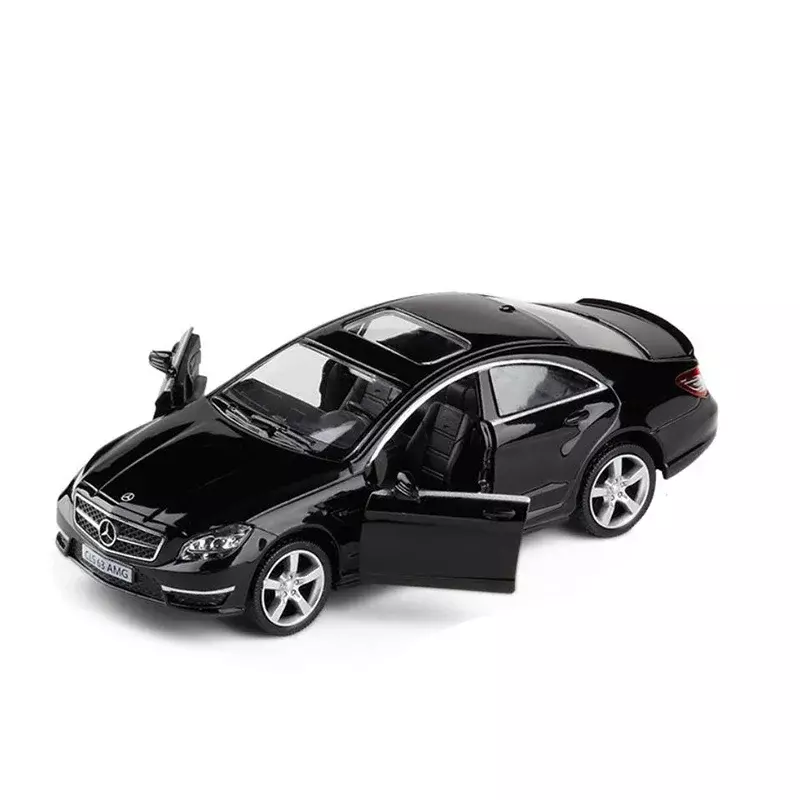 1:36 Mercedes Benz CLS C63 S600 AMG wysoka symulacja Model odlewu samochodów luksusowy stop modelu pojazdu kolekcja samochodów zabawka dla dziecka
