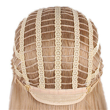 Frauen Gradient große gewellte lockige Mode Perücke Frauen blonde synthetische natürliche lange Haare Perücke Cosplay Party Perücke