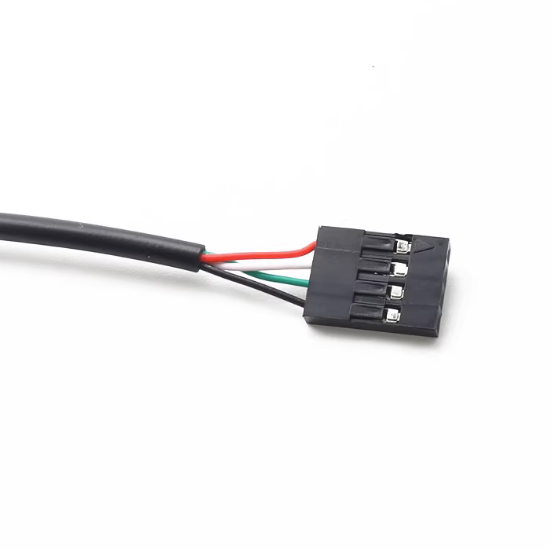 Dupont 2,54-4p zu mx 1,25-4p USB abgeschirmtes Datenkabel.