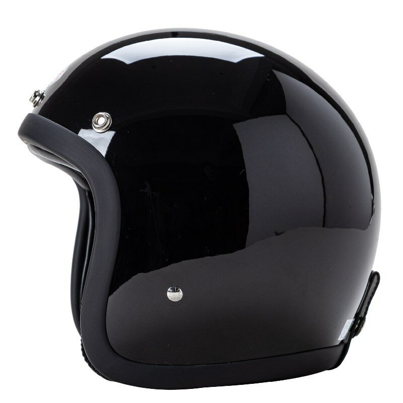Hoge Sterkte Abs Klassieke Retro 3/4 Helm, Voor Harley Motorfiets En Cruise Motorfiets Beschermende Helm, Capaciteit