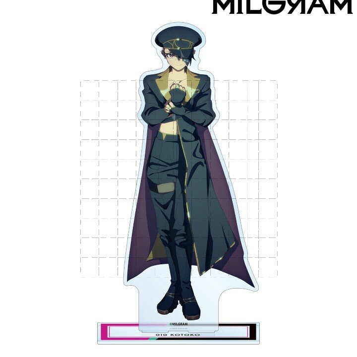 Milgram-Anime Acrílico Stand Boneca, Cosplay Toy, Placa Modelo, Chaveiro para Presente, Yuzuriha, Yuzuriha, 010