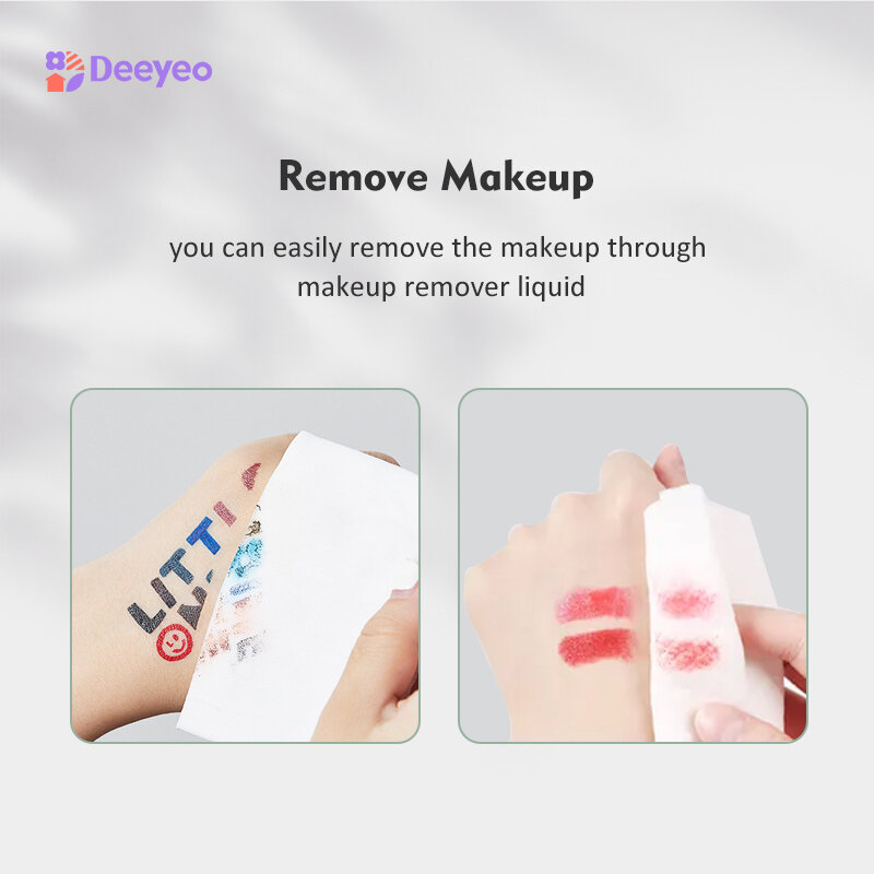 Deeyeo Baumwolle Pads für Gesicht Baby Erwachsene Gesichts Gewebe Einweg Weichen Perle Muster Reinigung Handtuch Make-Up Entfernen Werkzeug 80 stücke