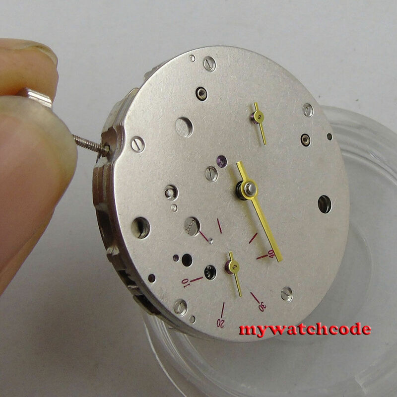 Gerakan jam tangan pria, ST2542 dengan indikator cadangan daya, gerakan arloji mekanis
