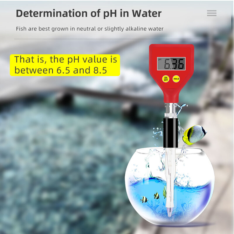 수영장 식수용 토양 수분 PH 측정기, 산도 습도 PH 테스트 0.01, 고정밀 수분 센서 테스터, 3 in 1, 신제품