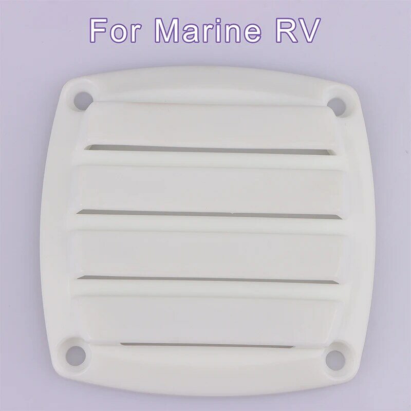 Boat Louvered Vent Replace Square Air Vent Grill Ventilation Ducting Cover Outlet Vent For Marine RV 1PC