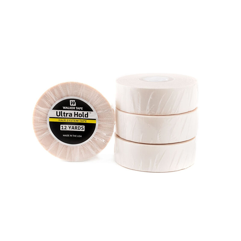1 Roll 12Yards Ultra Hold Hair Extensions White Double-Sided Adhesives Tape For Hair Extensions/Toupee/Lace Wigs