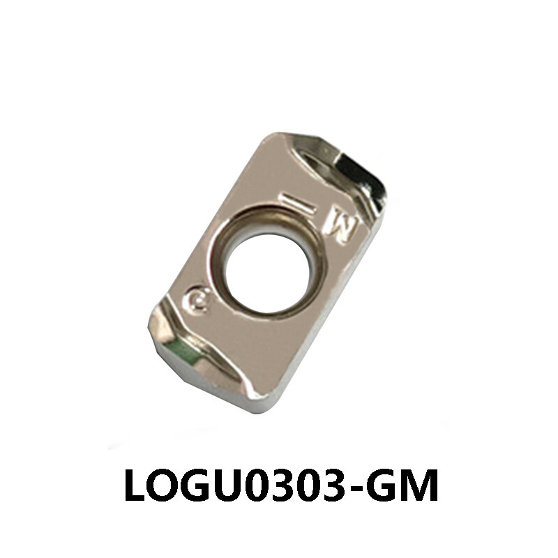 ما وراء LOGU0303-GM LNMU0303 H01 مخرطة القاطع كربيد إدراج LOGU LNMU 0303 معالجة سريعة للألمنيوم والنحاس أدوات تحول