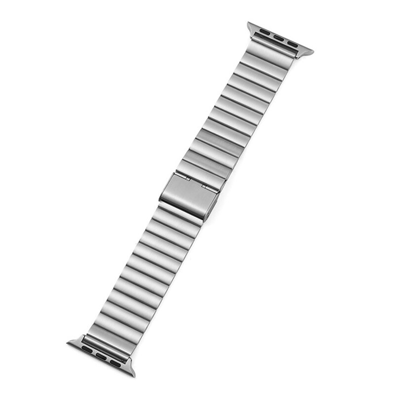 Link Armband Voor Apple Watch Ultra 2 Band 45Mm 44Mm 42Mm Roestvrij Staal Metalen Polsband Voor Iwatch Se 9 7 6 5 Se 41Mm 40Mm